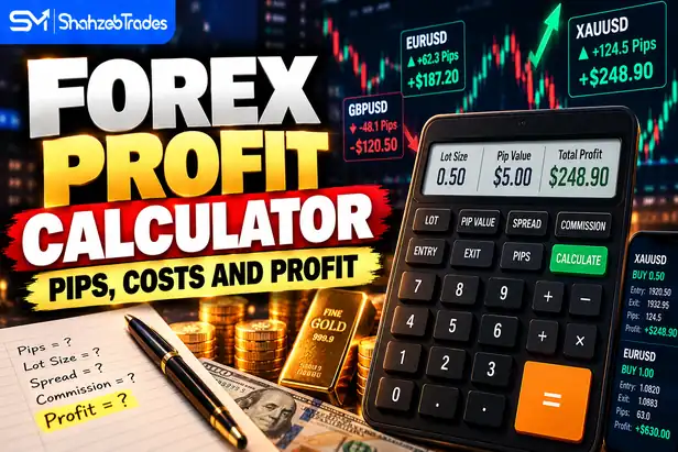 Forex Profit Calculator for estimating pips, spread, commission and net trade profit